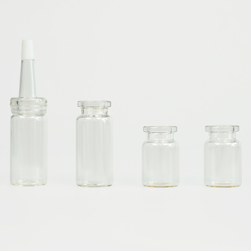 Vial de vidrio transparente Vial de vidrio transparente