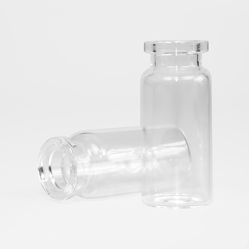 Vial de vidrio transparente Vial de vidrio transparente
