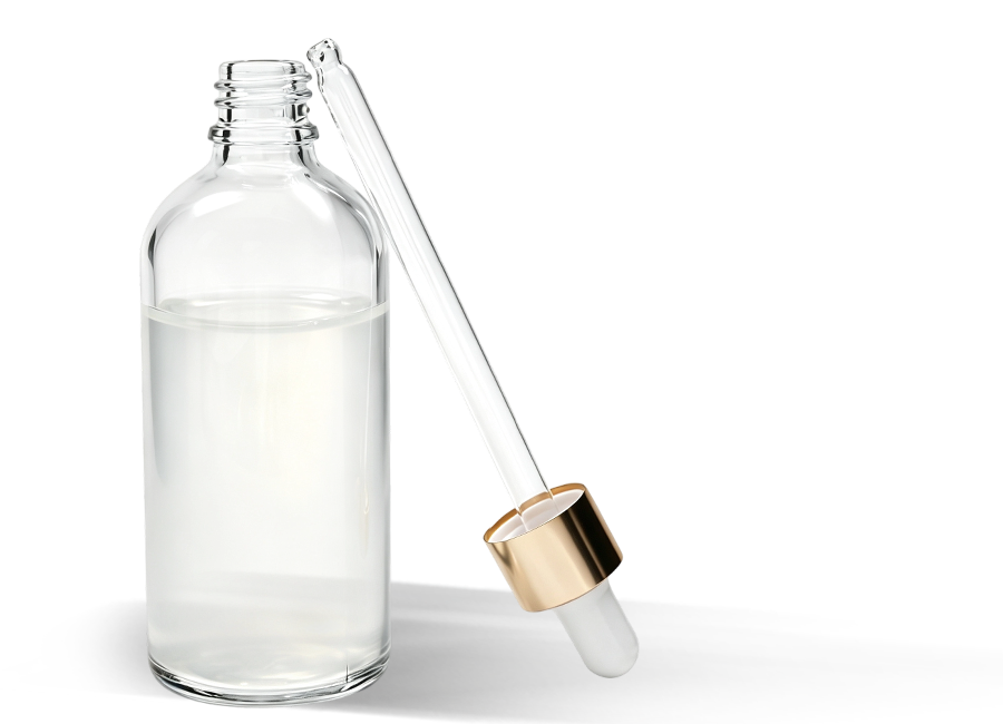 Botella de aceite esencial